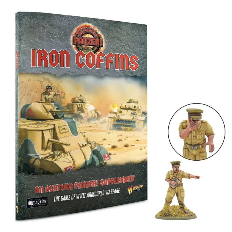 Achtung Panzer! Iron Coffins - Supplement with Stanley Christopherson Special Miniature