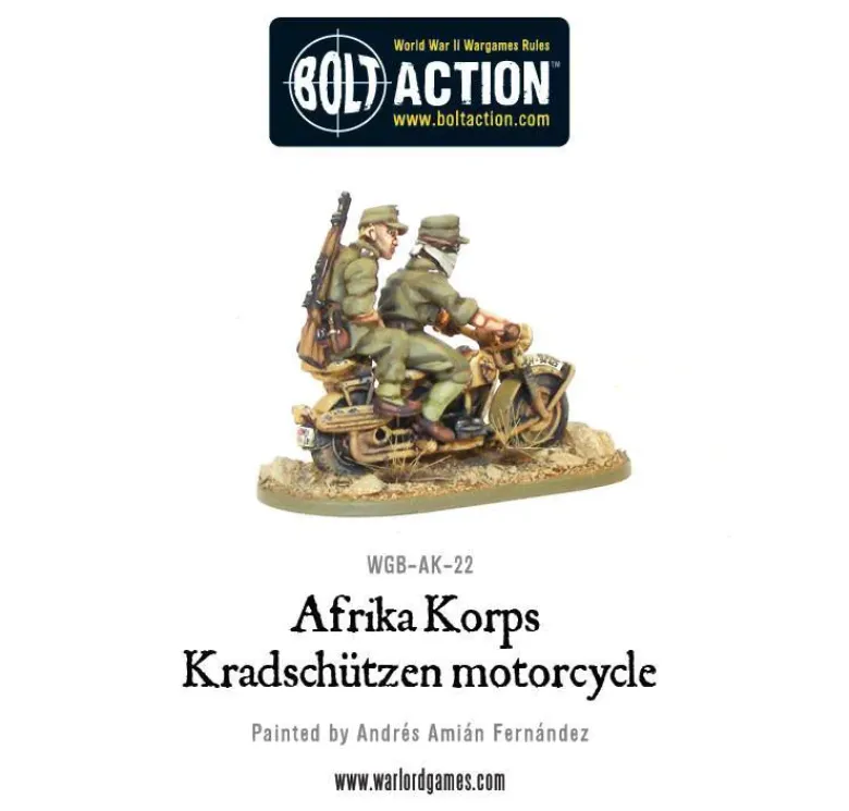 Afrika Korps Kradschutzen Motorcycle
