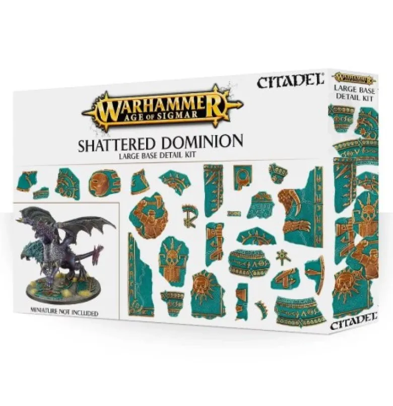 Age of Sigmar Shattered Dominion Large Base Detail