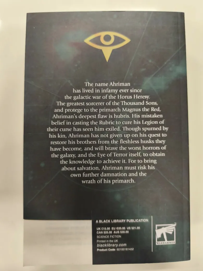 Ahriman: The Omnibus - uszkodzone
