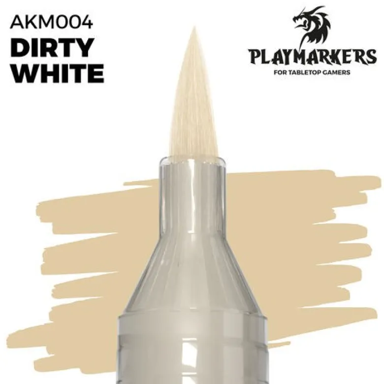 AK-Interactive AK M004 Dirty White – Playmarker