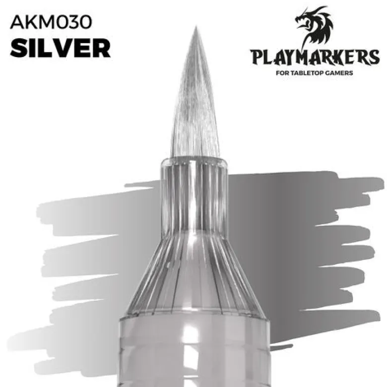 AK-Interactive AK M030 Silver – Playmarker