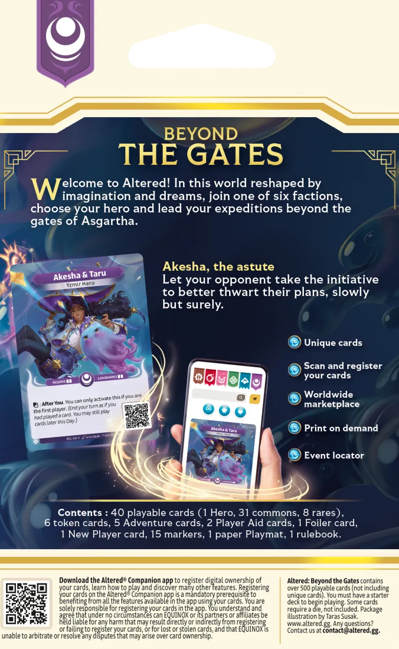 Altered TCG: Yzmir - Starter Deck