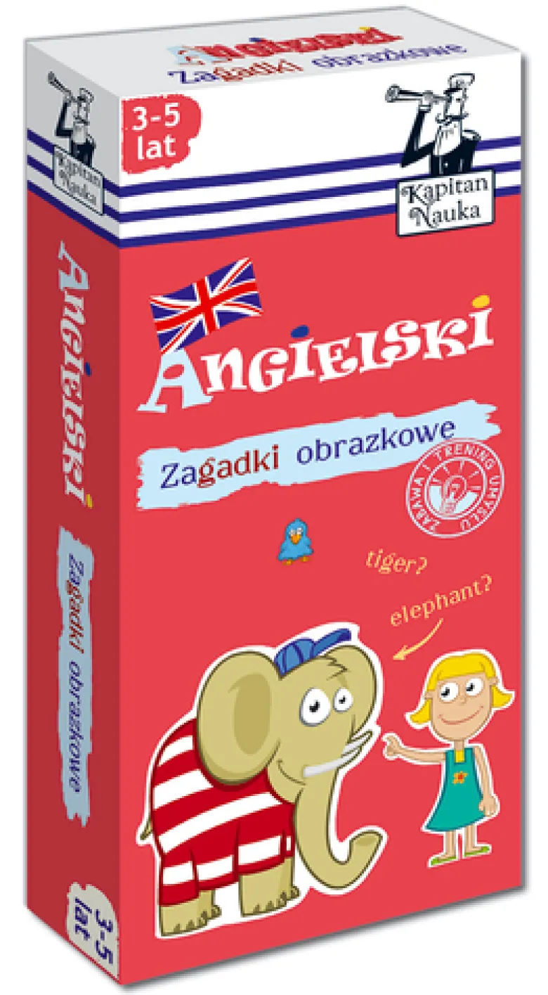 Angielski Zagadki Obrazkowe 3-5 lat