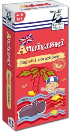Angielski Zagadki Obrazkowe 4-6 lat