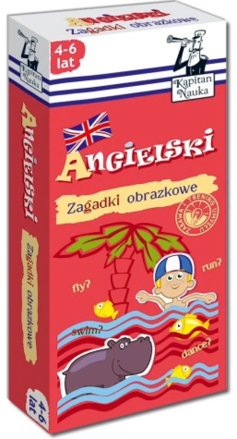 Angielski Zagadki Obrazkowe 4-6 lat