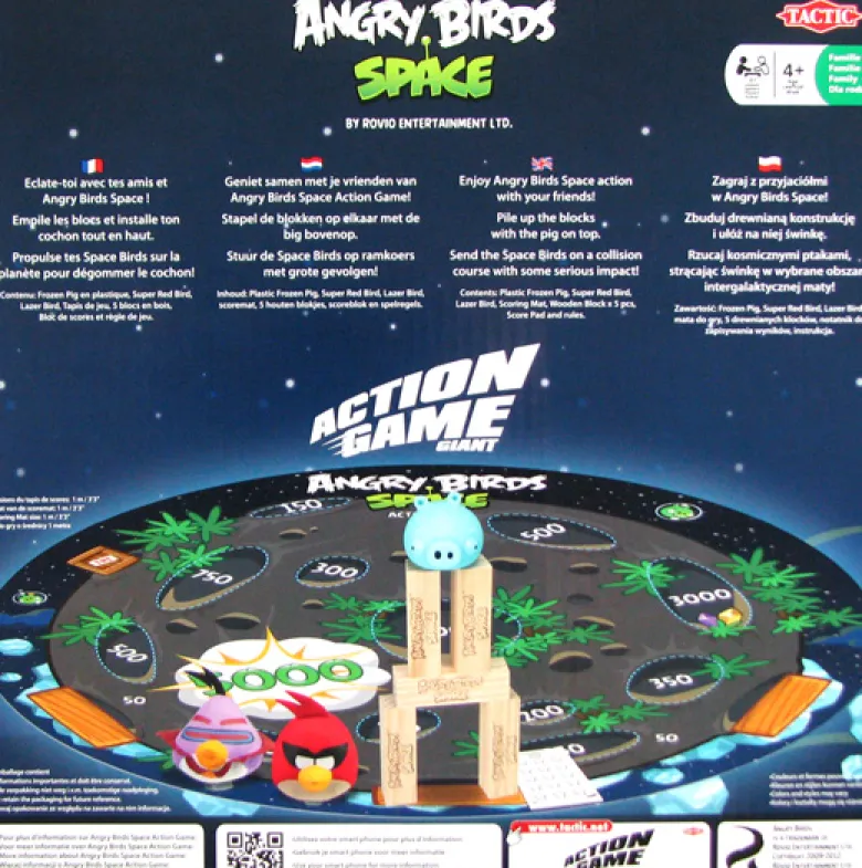 Angry Birds: Space Action Game (Giant) - uszkodzone