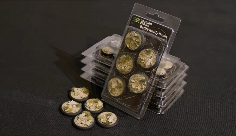 Arid Steppe Bases, Round Lip 40mm (x8)