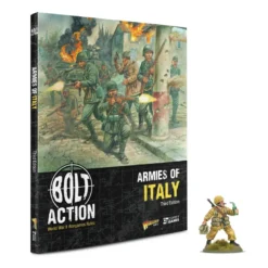 Armies of Italy with 'Desert Lightning' book miniature - Third Edition