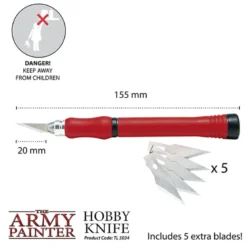 Army Painter: Hobby Knife ( nóż / nożyk modelarski )