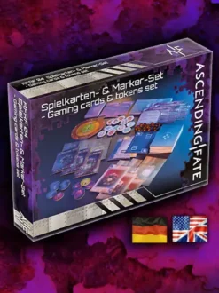 Ascending Fate Gaming Cards & Tokens Set