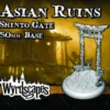 Asian Ruins Shinto Gate 50mm base