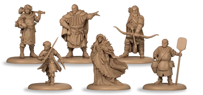 A Song of Ice & Fire: Brotherhood Bohaterowie Bractwa I (Brotherhood Heroes I) PL