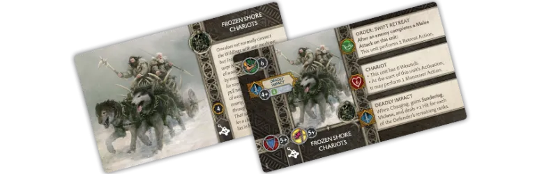 A Song of Ice & Fire: Free Folk Frozen Shore Chariots