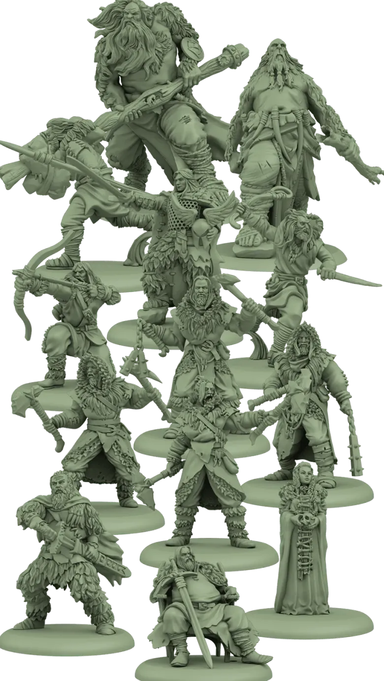 A Song of Ice & Fire: Free Folk Starter Wolnych Ludzi (Free Folk Starter Set) PL