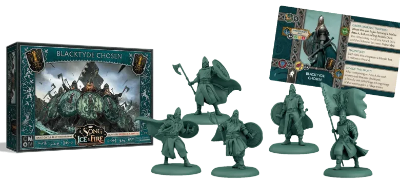 A Song of Ice & Fire: Greyjoy Blacktyde Chosen / Wybrańcy z Blacktyde PL