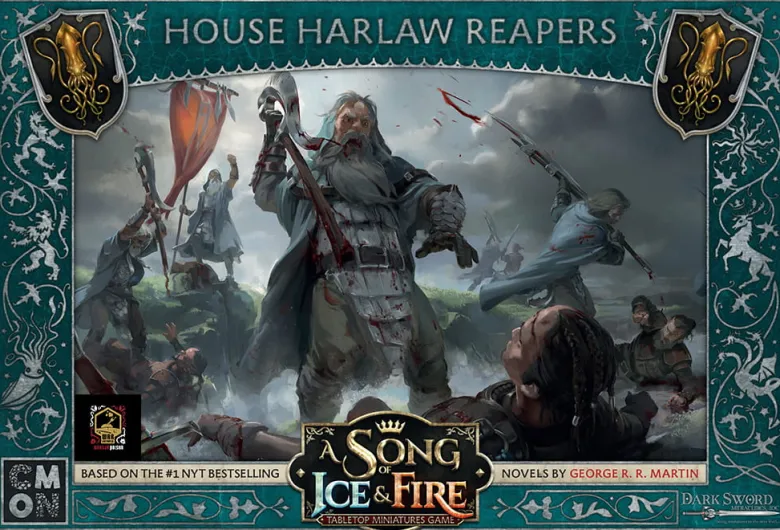 A Song of Ice & Fire: Greyjoy Kosiarze Rodu Harlaw (House Harlaw Reapers) PL