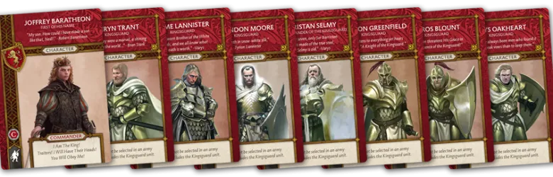 A Song of Ice & Fire: Lannister Bohaterowie Lannisterów 2 (Lannister Heroes II) PL