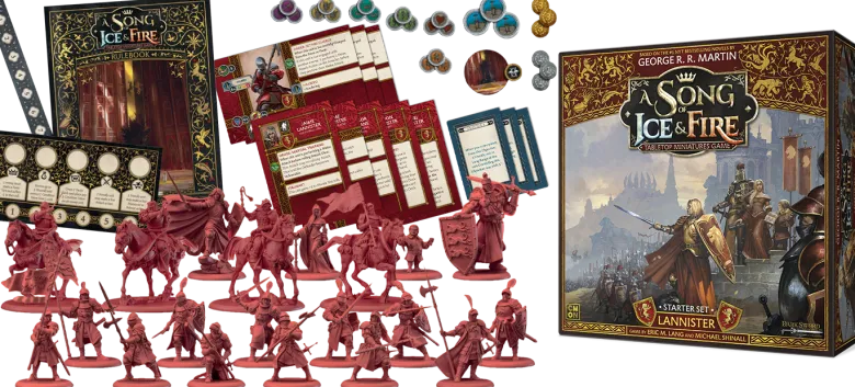 A Song of Ice & Fire: Lannister - Zestaw Startowy (Starter Set) PL