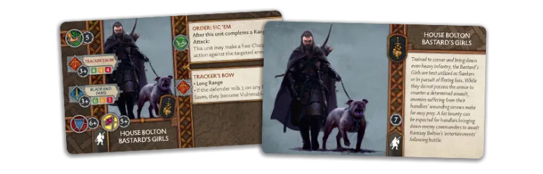A Song of Ice & Fire: Neutral Dziewczynki Bękarta (Bastard's Girls) PL