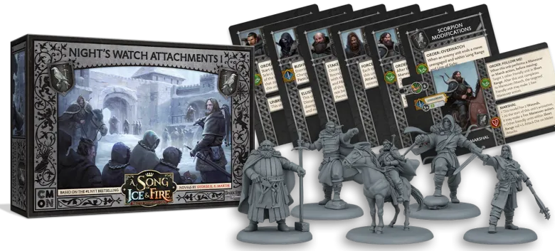 A Song of Ice & Fire: Night's Watch Dodatki Nocnej Straży 1 (Night's Watch Attachments 1) PL