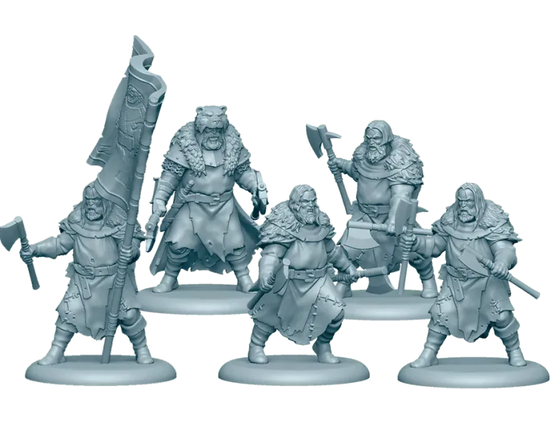 A Song of Ice & Fire: Stark Berserkerzy Umberów (Umber Berserkers) PL