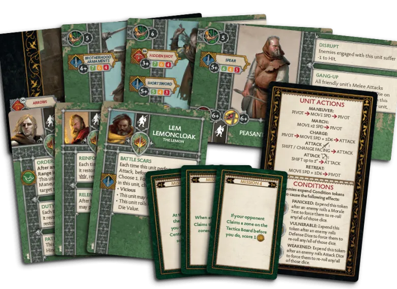 A Song of Ice & Fire: Starter Bractwa Bez Chorągwi (Brotherhood Without Banners Starter Set) PL