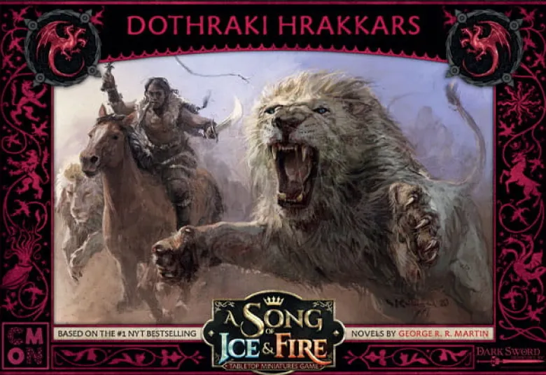 A Song of Ice & Fire: Targaryen Dothrackie Hrakkary (Dothraki Hrakkars) PL