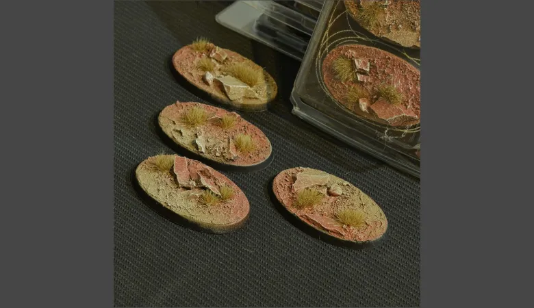 Badlands Bases, Oval 60mm (x4)