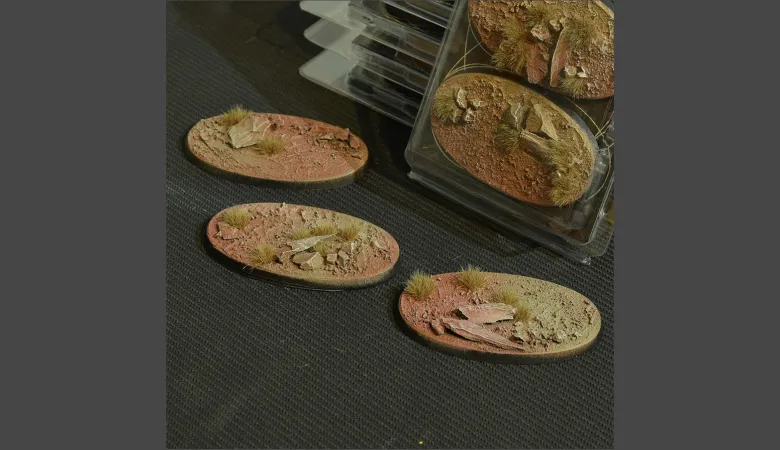 Badlands Bases, Oval 75mm (x3)