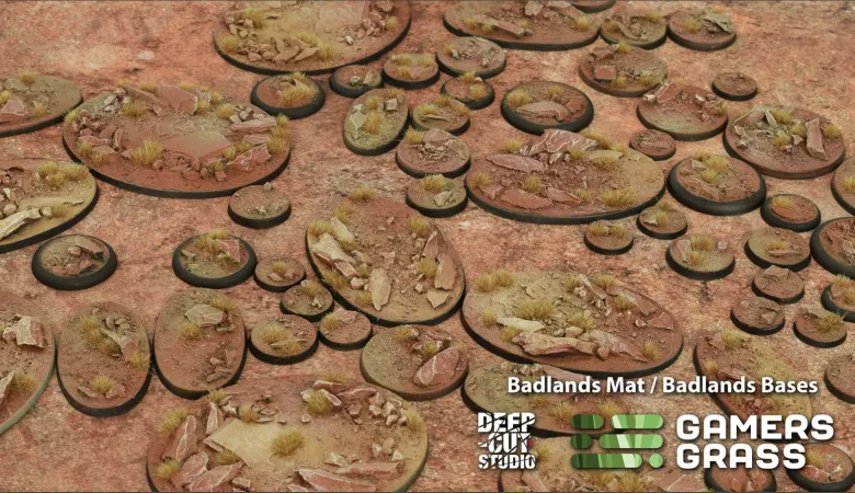Badlands Bases, Round 25mm (x10)