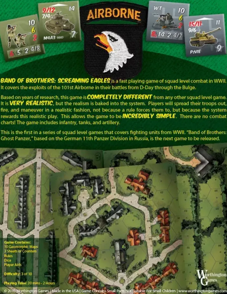Band of Brothers: Screaming Eagles Deluxe 3rd Edition
