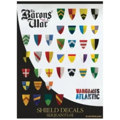 Baron's War: Shield Decals Serjeants 1