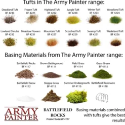 Basing Battlefield Rocks