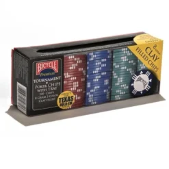 Bicycle: Premium Clay Poker Chips 100szt 8g