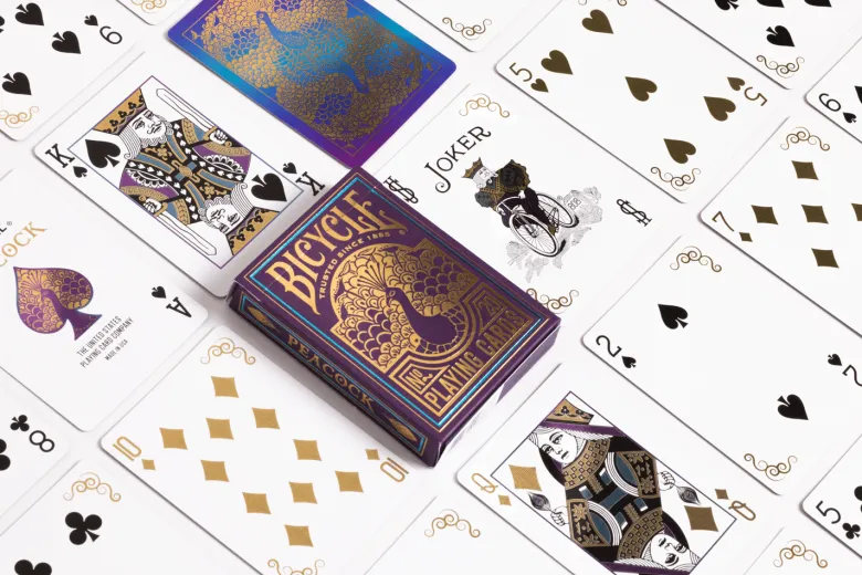 Bicycle: Purple Peacock
