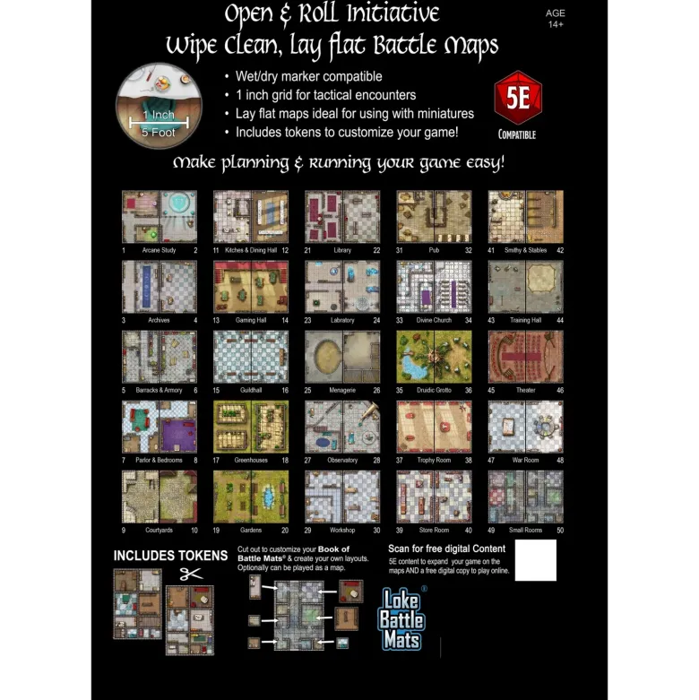 Big Book of Battle Mats Bastions & Strongholds