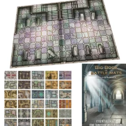 Big Book of Battle Mats - Cells & Shrines