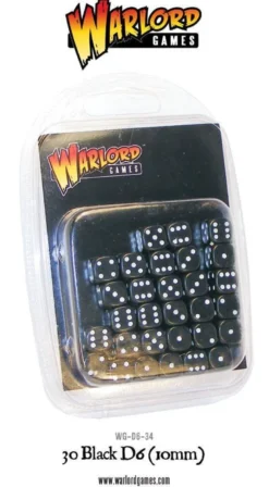 30 Black D6 (10mm)