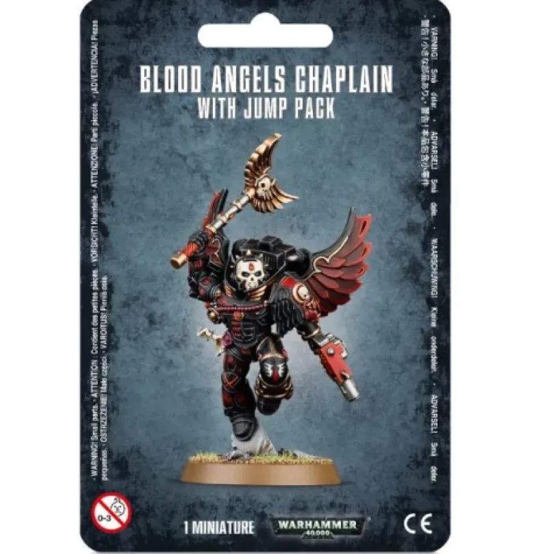 Blood Angels: Chaplain With Jump Pack