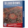 Blood Bowl: Chaos Dwarf Double Sided Pitch & Dought Set