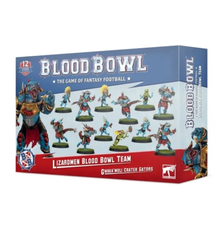 Blood Bowl: Lizardmen Team – Gwaka'moli Crater Gators
