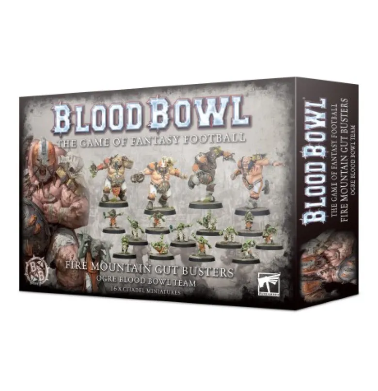 Blood Bowl: Ogre Team - Fire Mountain Gutbusters