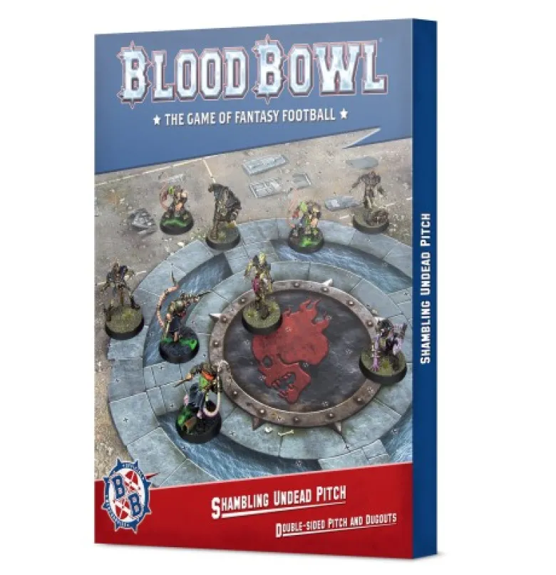 Blood Bowl: Shambling Undead Pitch Dugouts