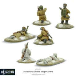 Bolt Acion: Soviet Army (Winter) Weapons Teams