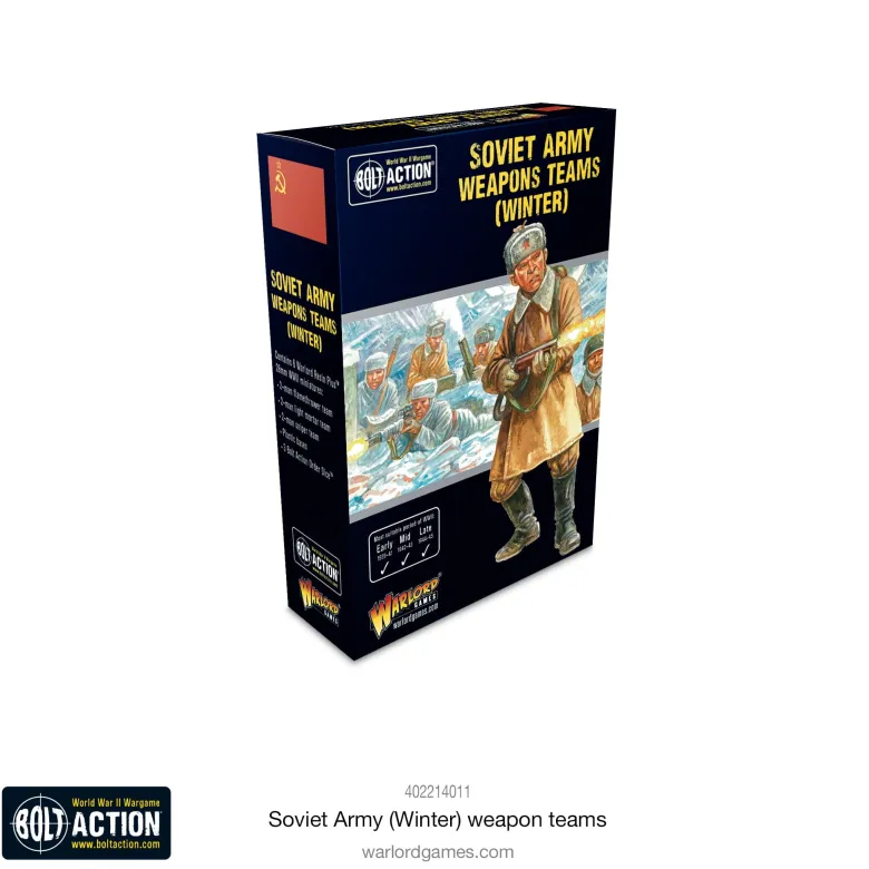 Bolt Acion: Soviet Army (Winter) Weapons Teams