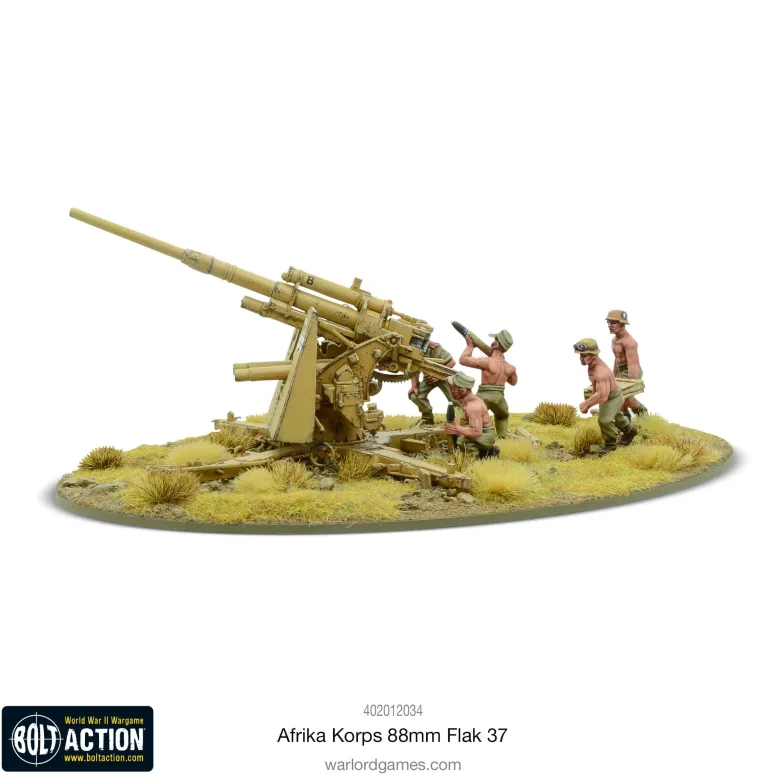 Bolt Action: Afrika Korps 8.8cm Flak 37