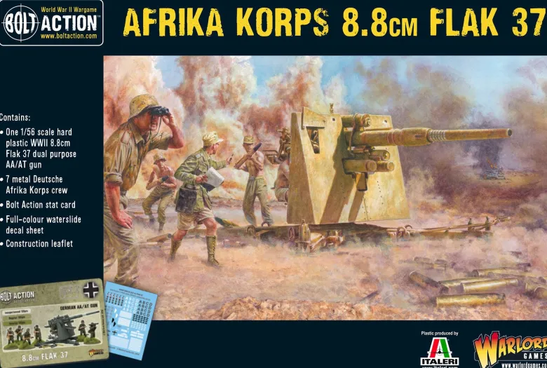 Bolt Action: Afrika Korps 8.8cm Flak 37