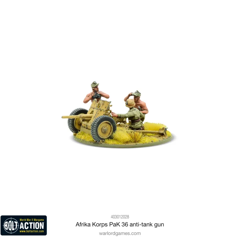 Bolt Action: Afrika Korps Pak 36 Light Anti-tank Gun