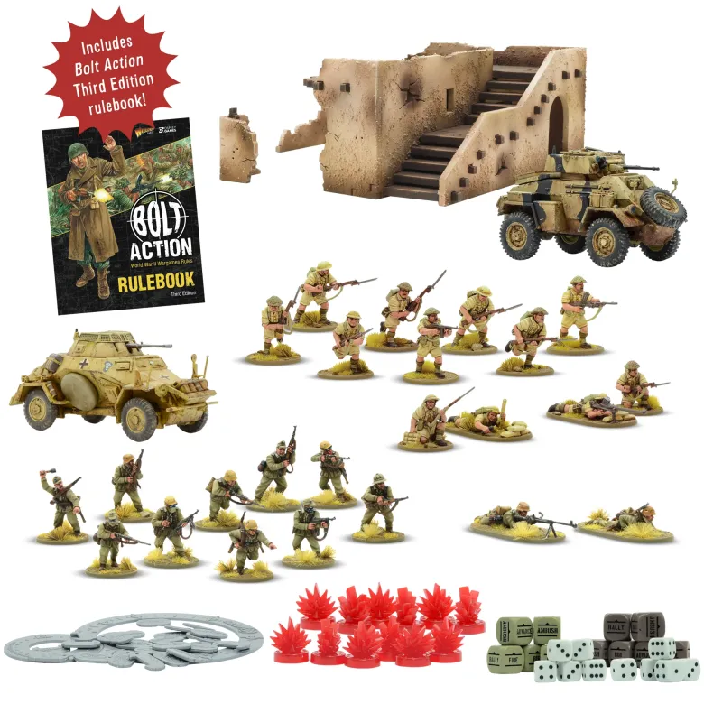 Bolt Action: A Gentleman's War Starter Set (3 edycja)